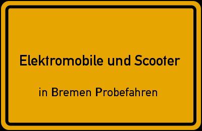 Elektromobile und Scooter Probefahren